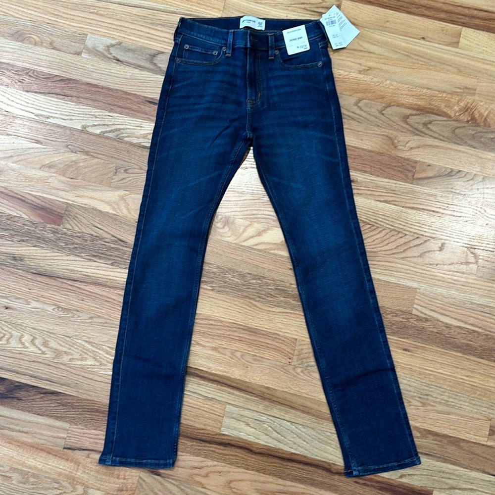 Abercrombie kids boys skinny jeans size 13/14 long